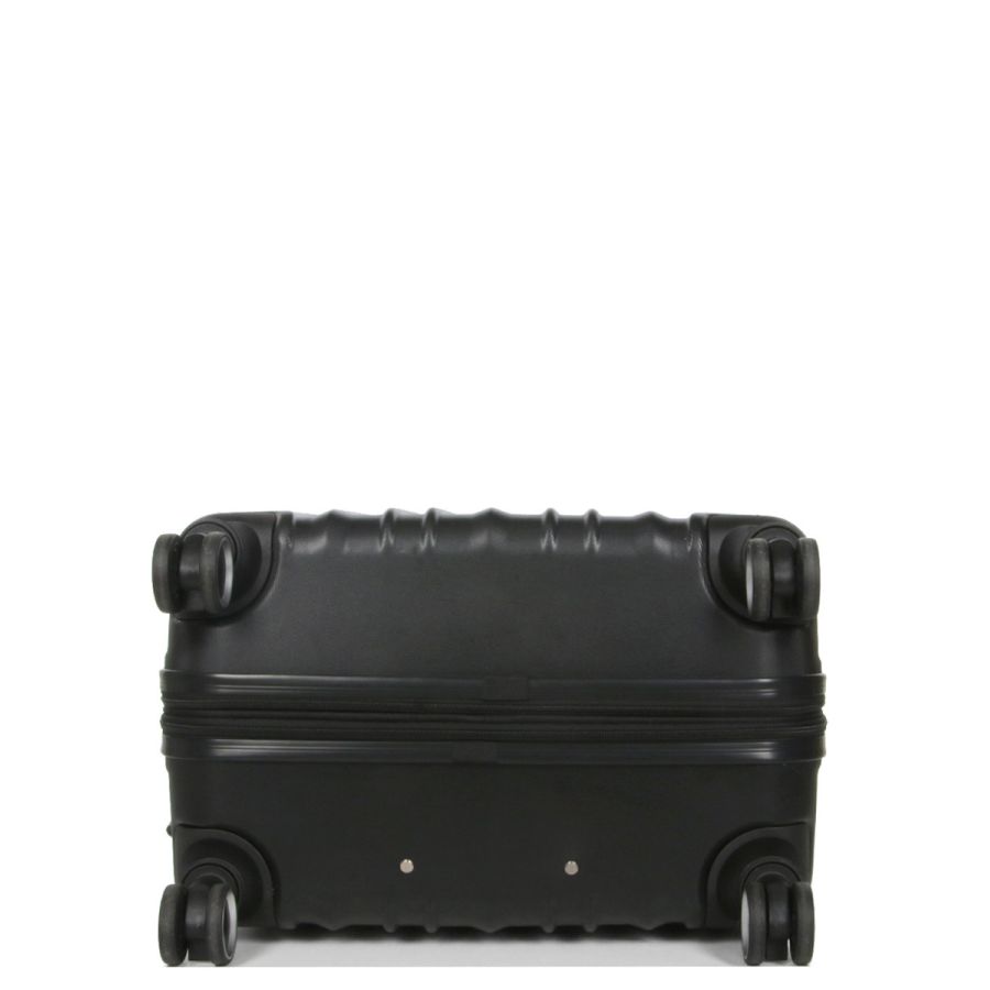 Чемодан поликарбонат Большой (L) Airtex 623 98л 76x49x29см Черный (Black)