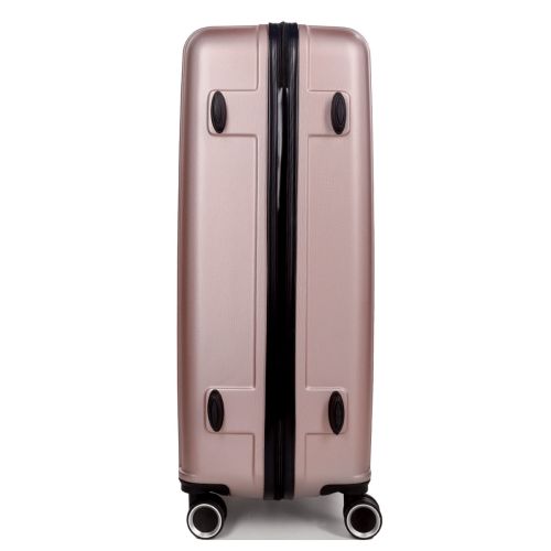 Чемодан поликарбонат Большой (L) Airtex 623 98л 76x49x29см Розовое золото (Rose gold)