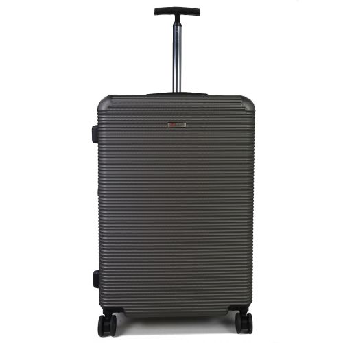 Чемодан дорожный Гигант (XL) Поликарбонат Airtex 968 110л 75х50х30 см Темно-серый (Dark grey)