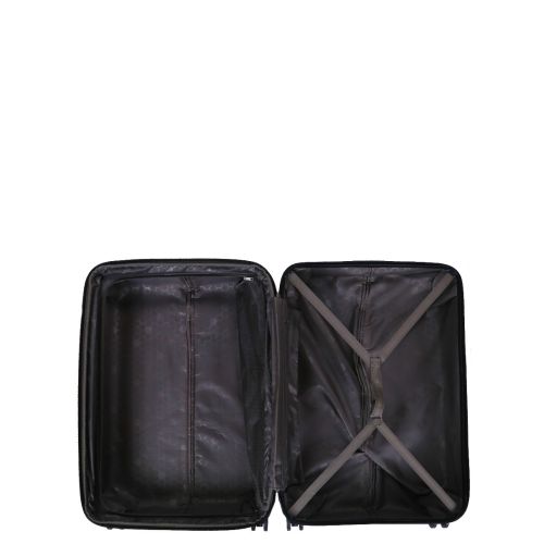 Чемодан дорожный Гигант (XL) Поликарбонат Airtex 968 110л 75х50х30 см Темно-серый (Dark grey)