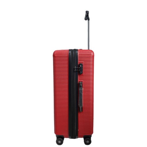 Чемодан дорожный Гигант (XL) Поликарбонат Airtex 968 110л 75x50x32см Красный