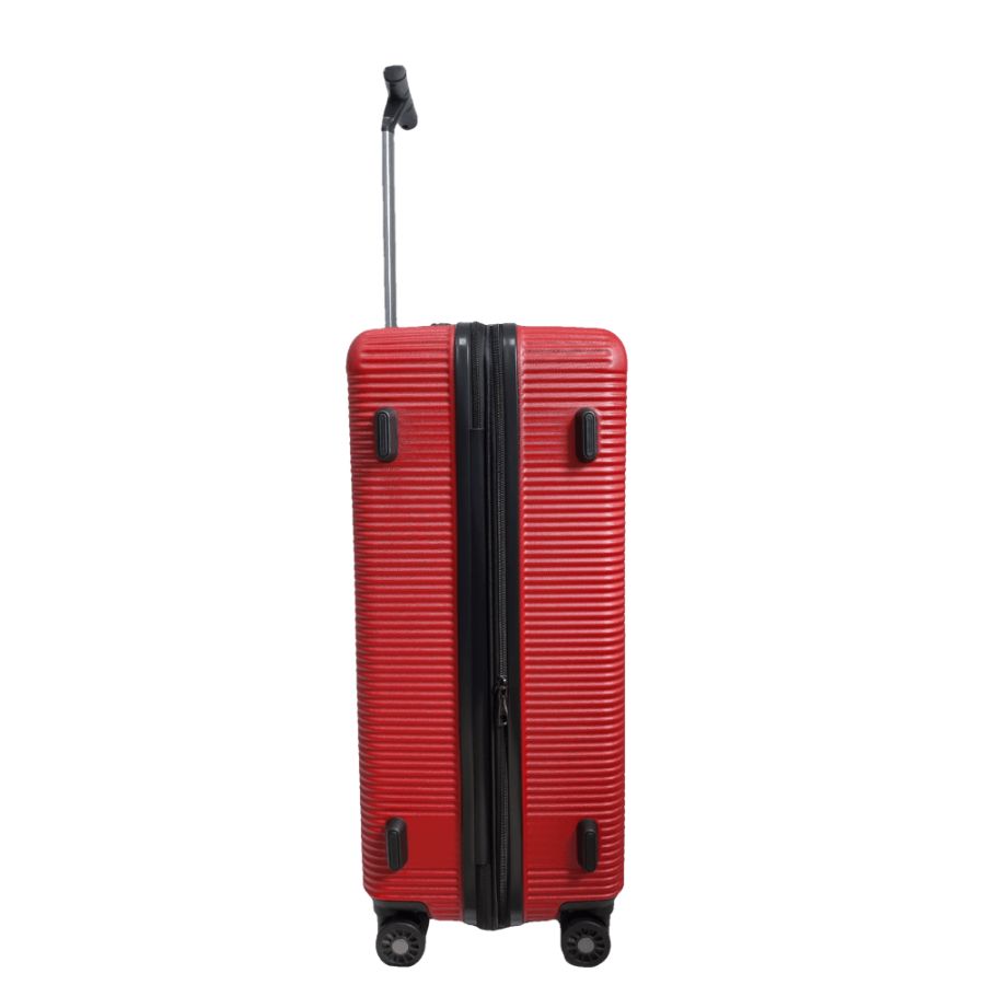 Чемодан дорожный Гигант (XL) Поликарбонат Airtex 968 110л 75x50x32см Красный