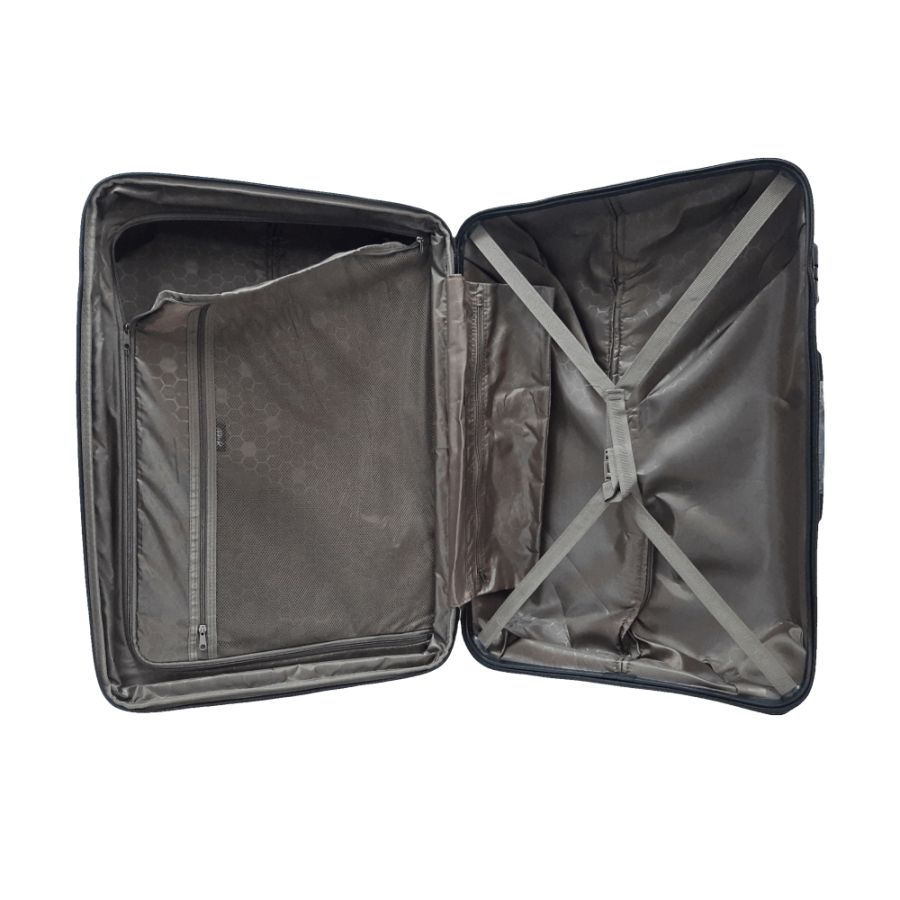 Чемодан дорожный Гигант (XL) Поликарбонат Airtex 968 110л 75x50x32см Шампань