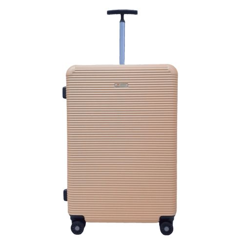 Чемодан дорожный Гигант (XL) Поликарбонат Airtex 968 110л 75x50x32см Шампань