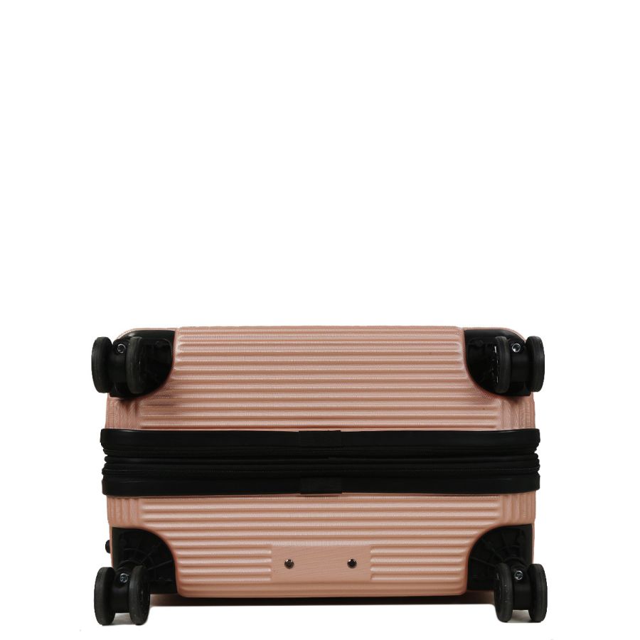 Чемодан дорожный Гигант (XL) Поликарбонат Airtex 968 110л 75x50x32см Шампань