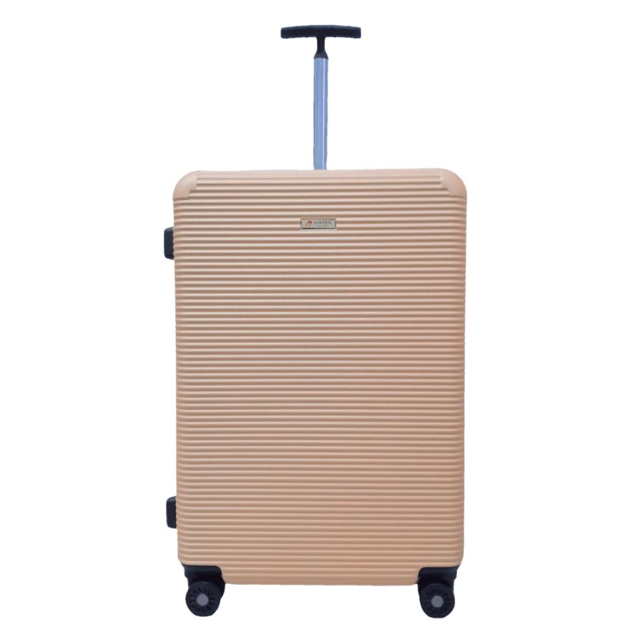 Чемодан дорожный Гигант (XL) Поликарбонат Airtex 968 110л 75x50x32см Шампань