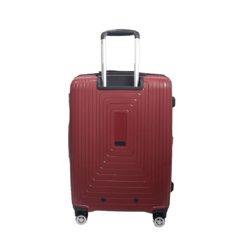 Чемодан дорожный Гигант (XL) Полипропилен Airtex 241 108л 75x52x32см Красный (Red)