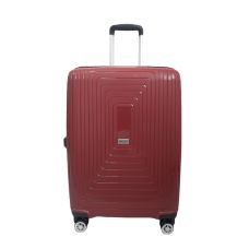 Чемодан дорожный Гигант (XL) Полипропилен Airtex 241 108л 75x52x32см Красный (Red)