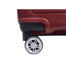 Чемодан дорожный Гигант (XL) Полипропилен Airteх 241 108л 75х52х32см Красный (Red)