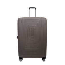 Чемодан дорожный Гигант (XL) Полипропилен Airtex 241 108л 75x52x32см Коричневый (Brown)