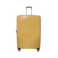 Чемодан дорожный Гигант (XL) Полипропилен Airtex 241 108л 75x52x32см Желтый (Yellow)