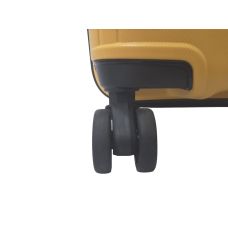 Чемодан дорожный Гигант (XL) Полипропилен Airteх 241 108л 75х52х32см Желтый (Yellow)