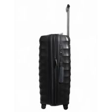 Чемодан дорожный Гигант (XL) Полипропилен Airteх 242 115л 76,5х52,5х33см Черный (Black)