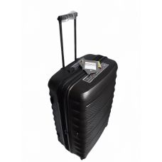 Чемодан дорожный Гигант (XL) Полипропилен Airteх 242 115л 76,5х52,5х33см Черный (Black)