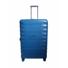 Чемодан дорожный Гигант (XL) Полипропилен Airtex 242 115л 76,5x52,5x33см Синий (Blue)