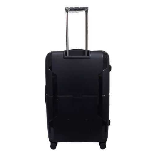 Чемодан дорожный Гигант (XL) Полипропилен Airtex 245 108л 77x52x31см Черный (Black)