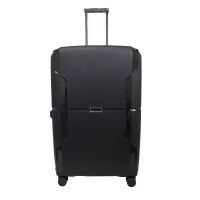 Чемодан дорожный Гигант (XL) Полипропилен Airtex 245 108л 77x52x31см Черный (Black)