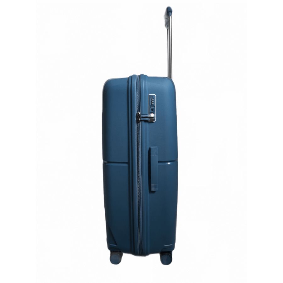 Чемодан дорожный Гигант (XL) Полипропилен Airtex 245 108л 77x52x31см Синий (Blue)