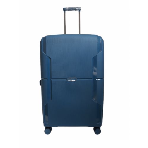 Чемодан дорожный Гигант (XL) Полипропилен Airtex 245 108л 77x52x31см Синий (Blue)