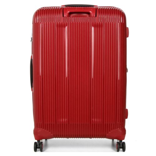 Чемодан дорожный Большой (L) Полипропилен Airtex 637 96 л 75х49х29 Красный (Red)