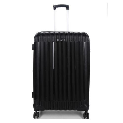 Чемодан дорожный Большой (L) Полипропилен Airtex 637 96 л 75х49х29 Черный (Black)