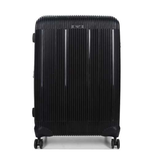 Чемодан дорожный Большой (L) Полипропилен Airtex 637 96 л 75х49х29 Черный (Black)