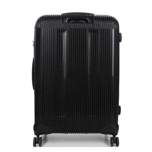 Чемодан дорожный Большой (L) Полипропилен Airtex 637 96 л 75х49х29 Черный (Black)
