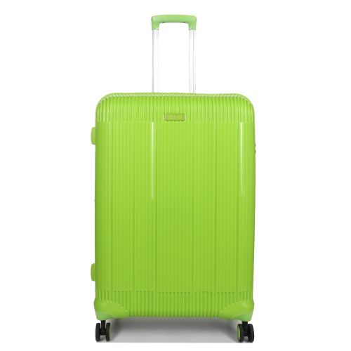 Чемодан дорожный Большой (L) Полипропилен Airtex 637 96 л 75х49х29 Салатовый (Limon)