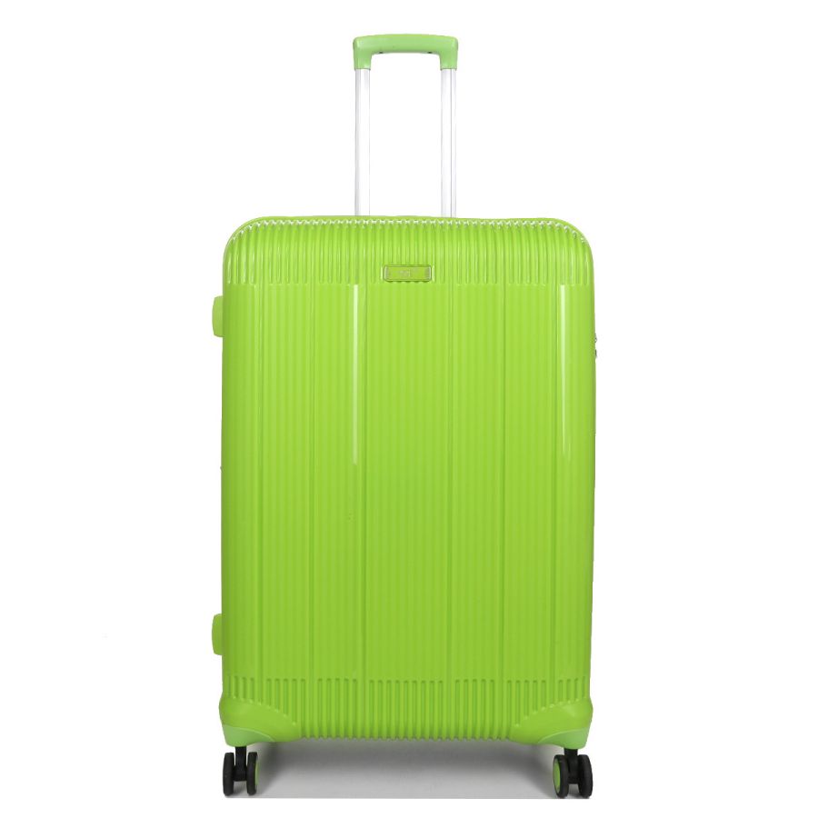 Чемодан дорожный Большой (L) Полипропилен Airtex 637 96 л 75х49х29 Салатовый (Limon)