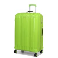 Чемодан дорожный Большой (L) Полипропилен Airteх 637 96 л 75х49х29 Салатовый (Limon)