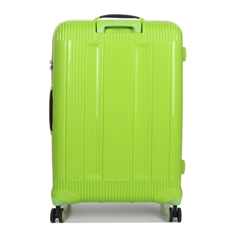 Чемодан дорожный Большой (L) Полипропилен Airtex 637 96 л 75х49х29 Салатовый (Limon)