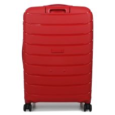Чемодан дорожный большой (L) полипропилен Snowball 61303 92,5л Красный