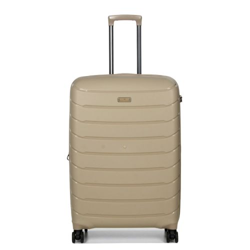 Чемодан дорожный Большой (L) Полипропилен Snowball 61303 Cologne 92,5 л 75х49х28 см Шампань