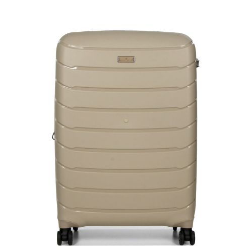 Чемодан дорожный Большой (L) Полипропилен Snowball 61303 Cologne 92,5 л 75х49х28 см Шампань