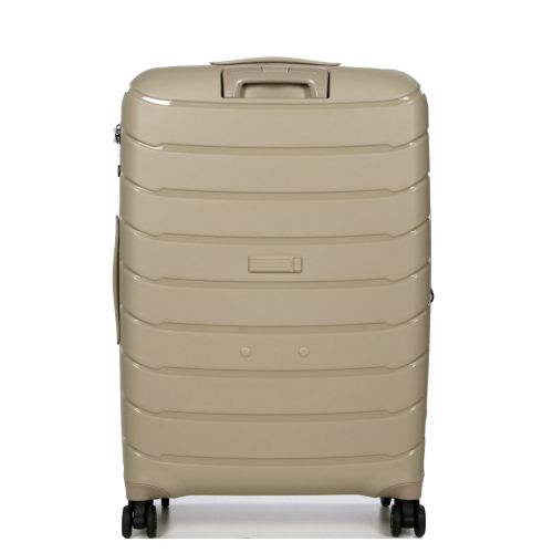 Чемодан дорожный Большой (L) Полипропилен Snowball 61303 Cologne 92,5 л 75х49х28 см Шампань