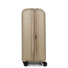 Чемодан дорожный Большой (L) Полипропилен Snowball 61303 Cologne 92,5 л 75х49х28 см Шампань