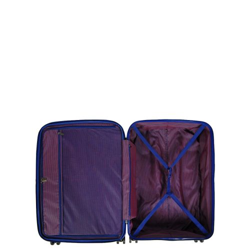 Чемодан дорожный большой (L) полипропилен Snowball 61303 Cologne 92,5 л 75х49х28 см Синий