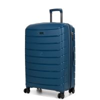 Чемодан дорожный большой (L) полипропилен Snowball 61303 Cologne 92,5 л 75х49х28 см Морская волна