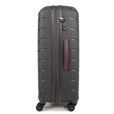 Чемодан дорожный большой (L) полипропилен Snowball 61303 Cologne 92,5 л 75х49х28 см Серый