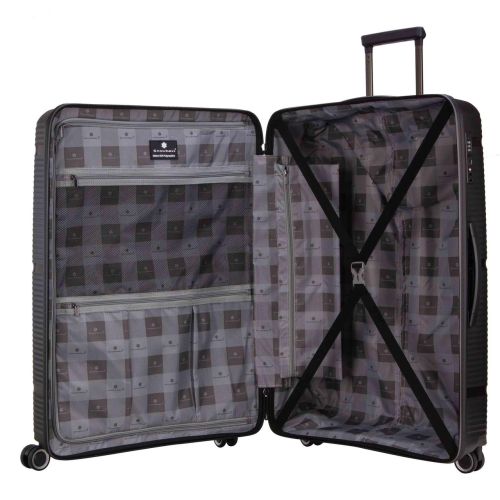 Чемодан Гигант XL Полипропилен Snowball 94103 Франция 105л 77х51х31см Черный