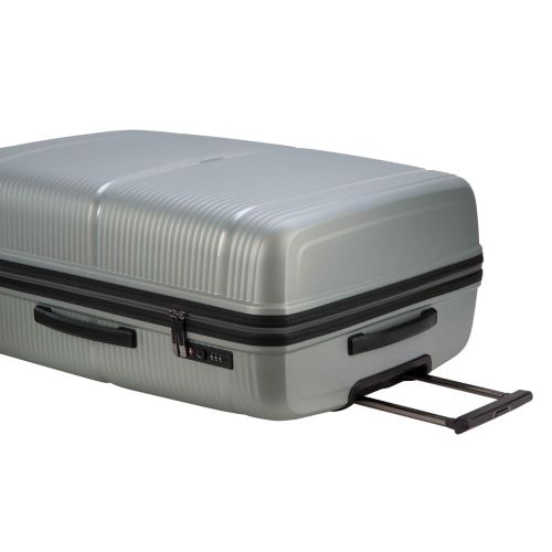 Чемодан Гигант XL Полипропилен Snowball 94103 Франция 105л 77х51х31см Серебряный