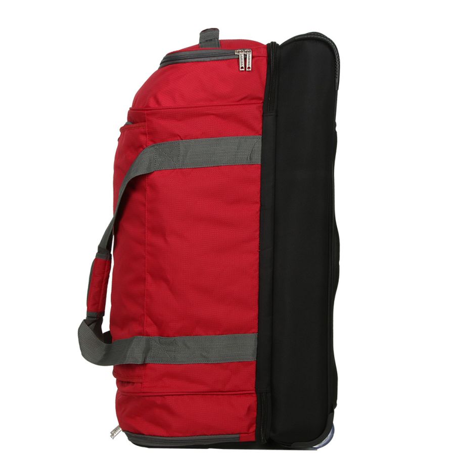 Сумка на колесах Большая (L) Airtex 819 Adrastée 80х37x40 см 88 л Красная (Red)