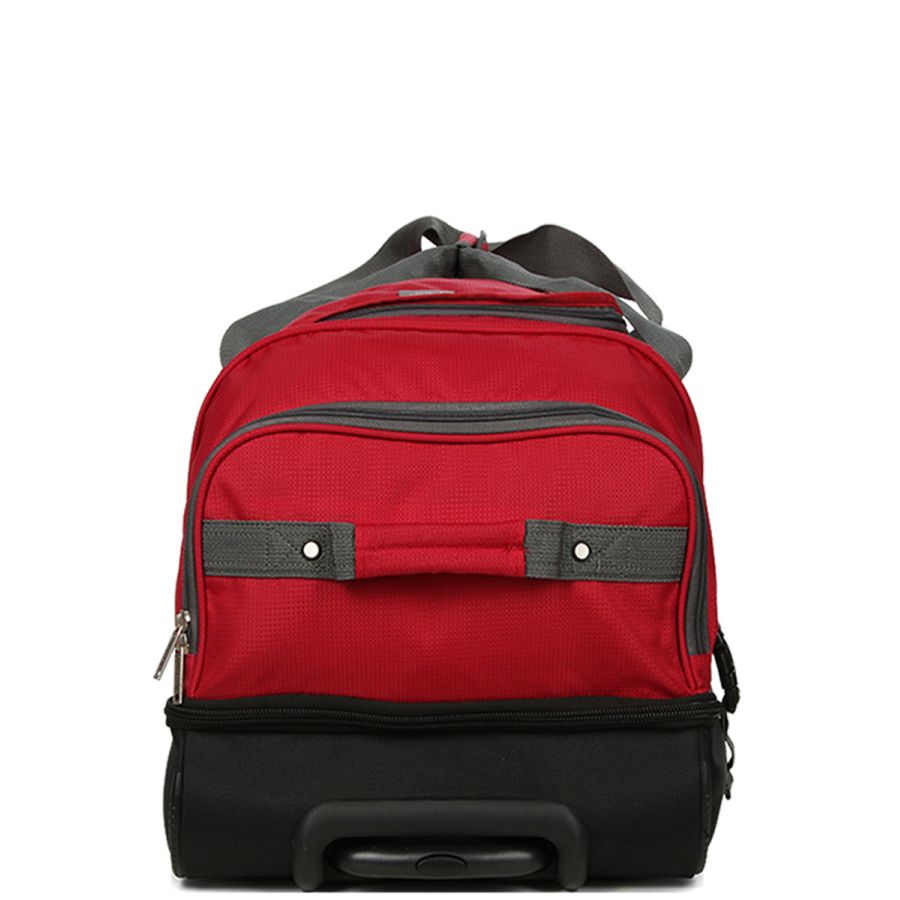 Сумка на колесах Большая (L) Airtex 819 Adrastée 80х37x40 см 88 л Красная (Red)