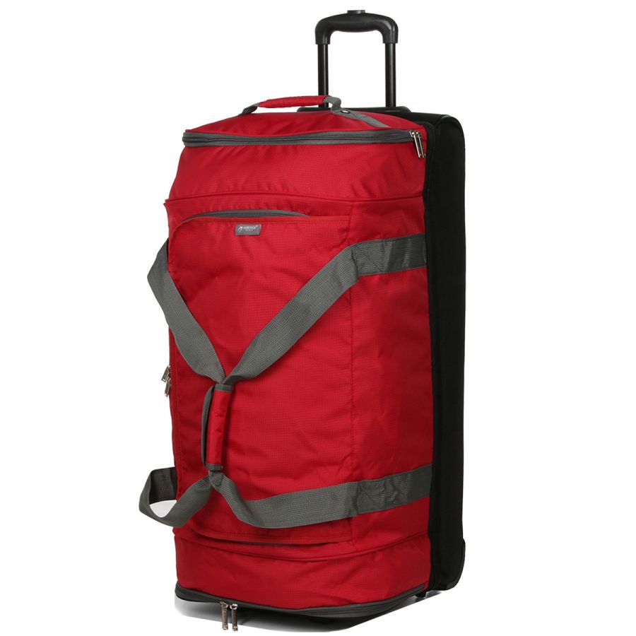 Сумка на колесах Большая (L) Airtex 819 Adrastée 80х37x40 см 88 л Красная (Red)