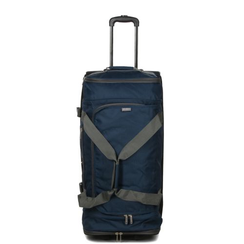 Большая сумка на колесах Airtex 819 Adrastée 80х37x40 см 88 л Синяя (Blue)