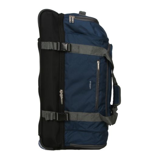 Большая сумка на колесах Airtex 819 Adrastée 80х37x40 см 88 л Синяя (Blue)