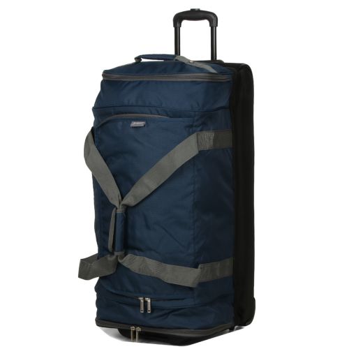 Большая сумка на колесах Airtex 819 Adrastée 80х37x40 см 88 л Синяя (Blue)