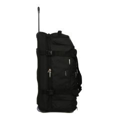Большая сумка на колесах Airteх 819 Adrastée 80х37х40 см 88 л Черная (Black)
