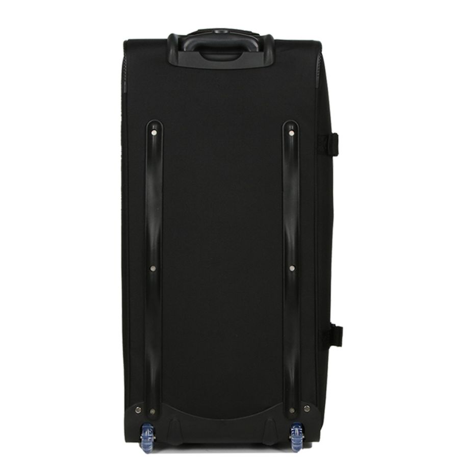 Большая сумка на колесах Airtex 819 Adrastée 80х37x40 см 88 л Черная (Black)