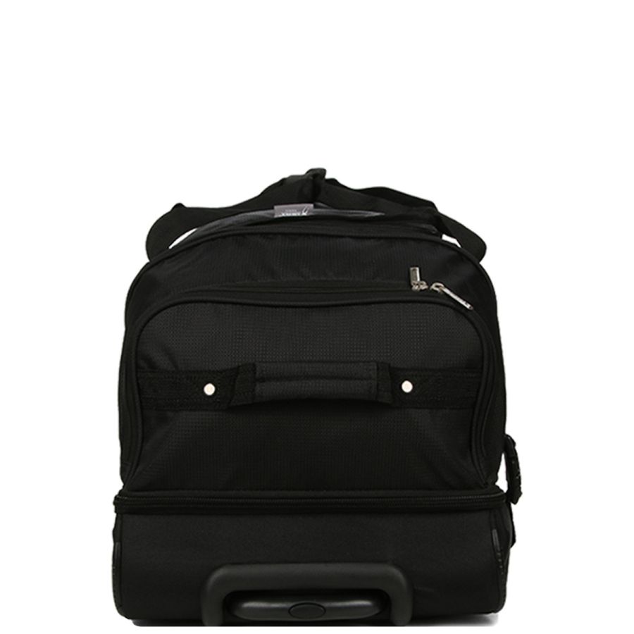 Большая сумка на колесах Airtex 819 Adrastée 80х37x40 см 88 л Черная (Black)